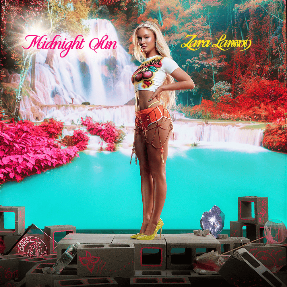 Midnight Sun by Zara Larsson & PinkPantheress cover artwork